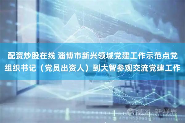 配资炒股在线 淄博市新兴领域党建工作示范点党组织书记(党员出资人)到大智参观交流党建工作